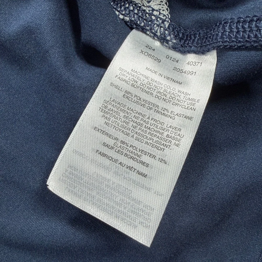Columbia Dallas Cowboys Quarter Zip Tech Trail Performance Men's XL Navy Blue
